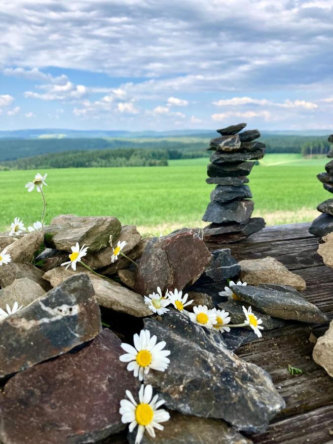 Wohlfuehlherberge Weitblick Erlbach  Exterior foto